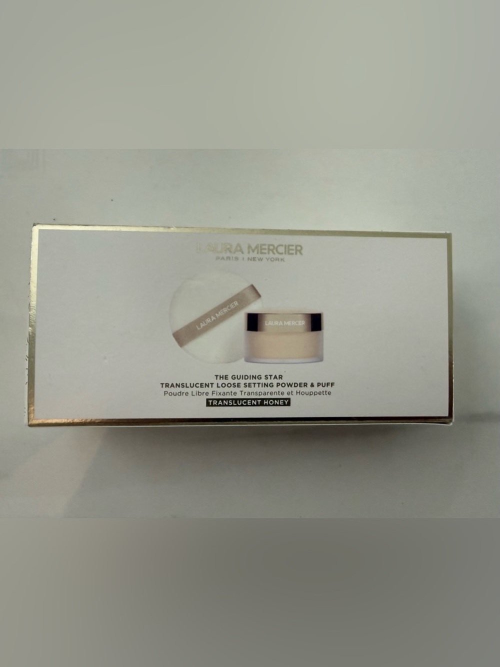laura mercier Translucent Honey Loose Setting Powder & Puff - Cream Tone